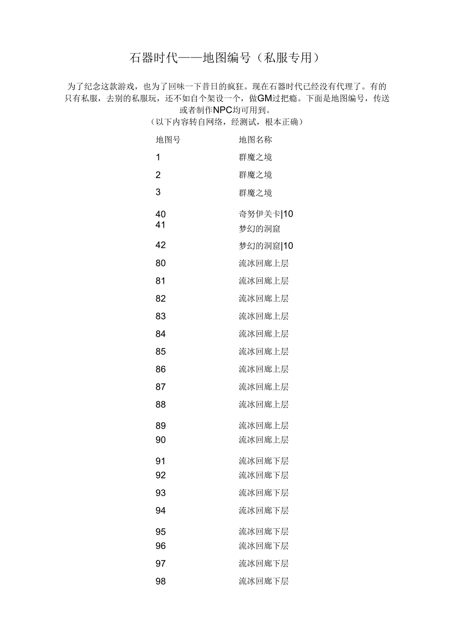 石器时代——地图编号(私服专用).docx_第1页