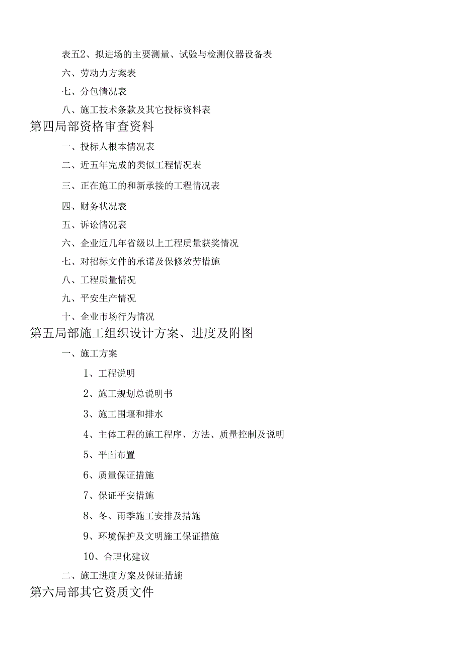 盐程概目土地复垦整理项目施工投标文件.docx_第3页