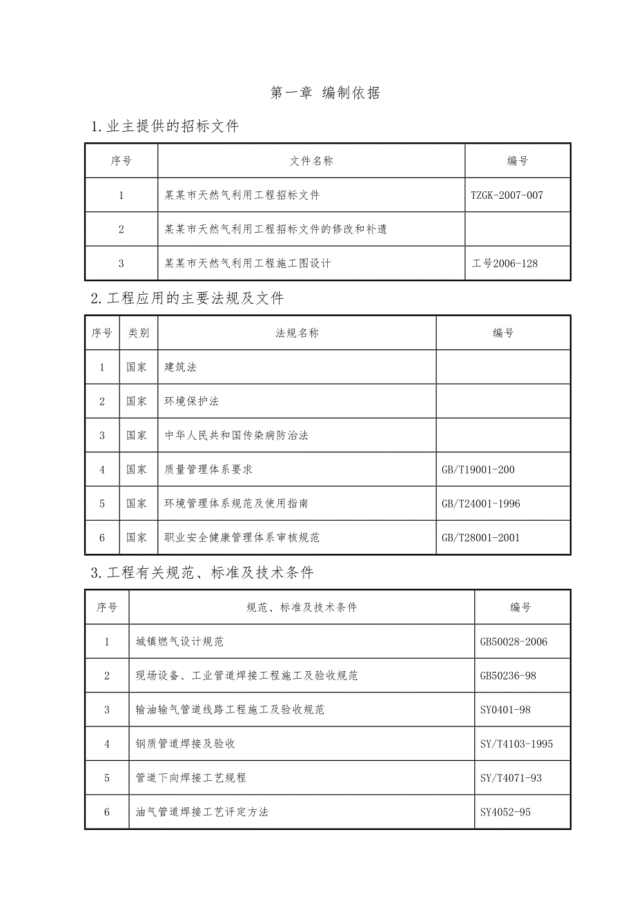 城市天燃气管道施工方案#多图.doc_第1页