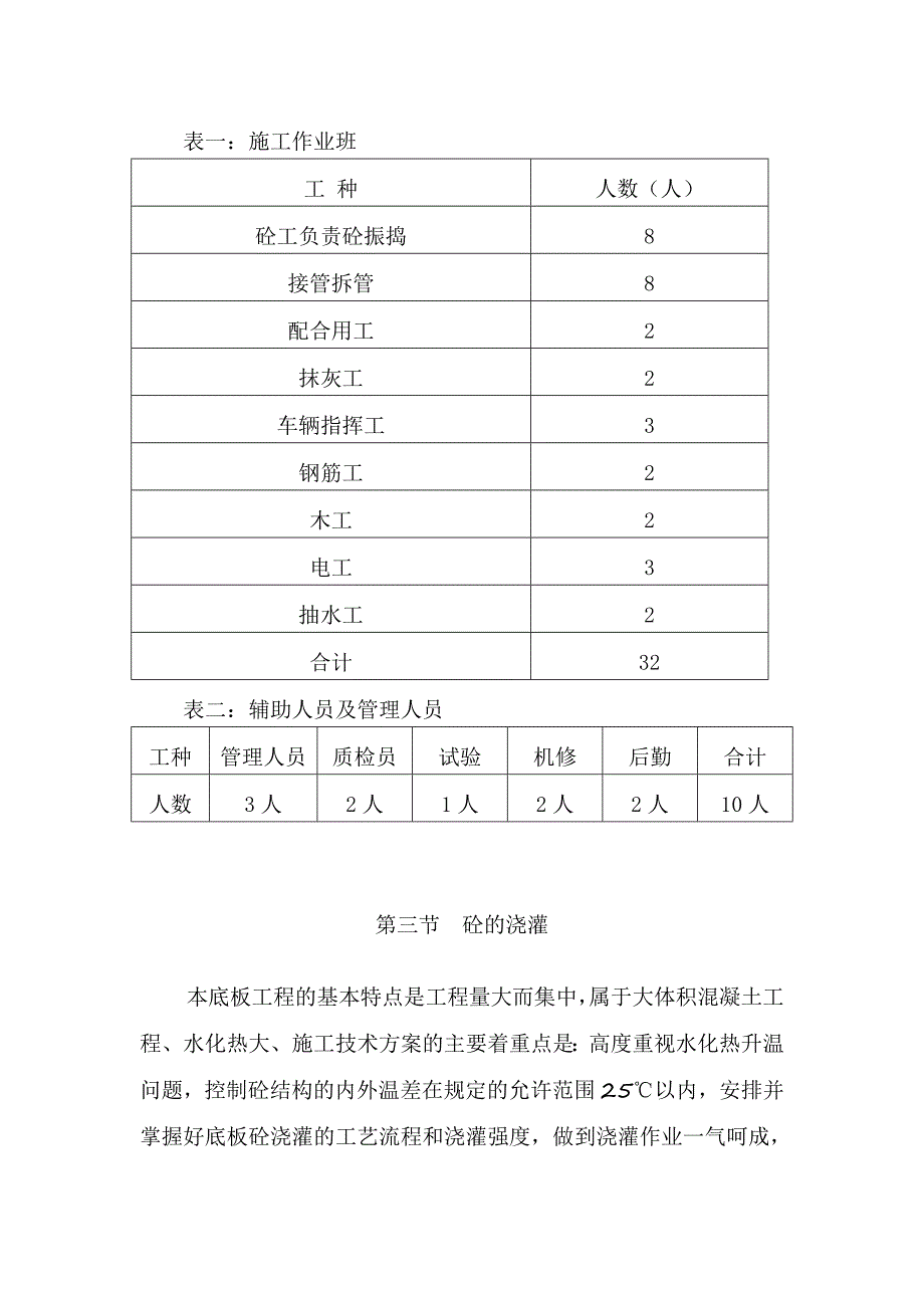 大体积砼浇灌施工方案.doc_第3页