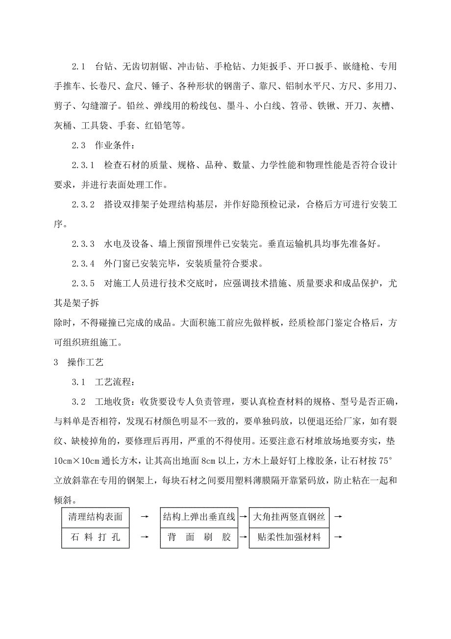 大学图书馆工程外饰面板干挂工艺干挂花岗岩施工方案.doc_第2页