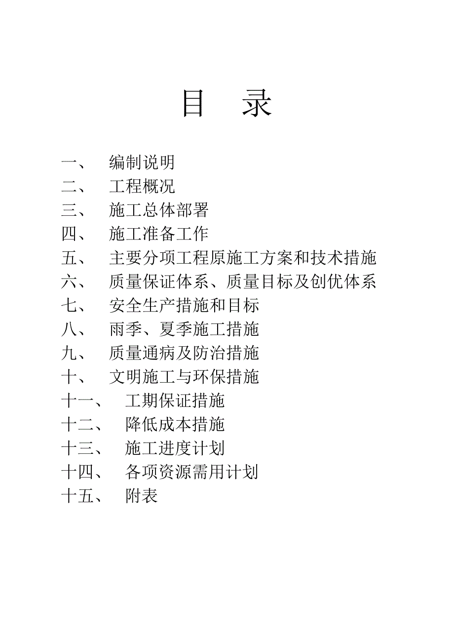 大道改造工程施工组织设计.doc_第2页