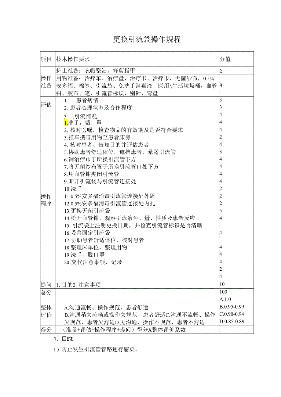 更换引流袋操作规程.docx_第1页