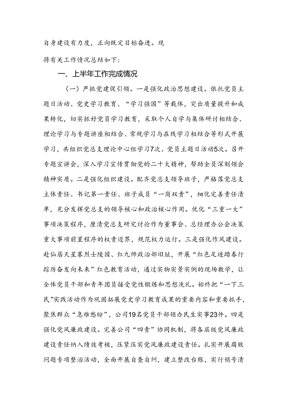 公司2024年上半年工作总结.docx_第2页