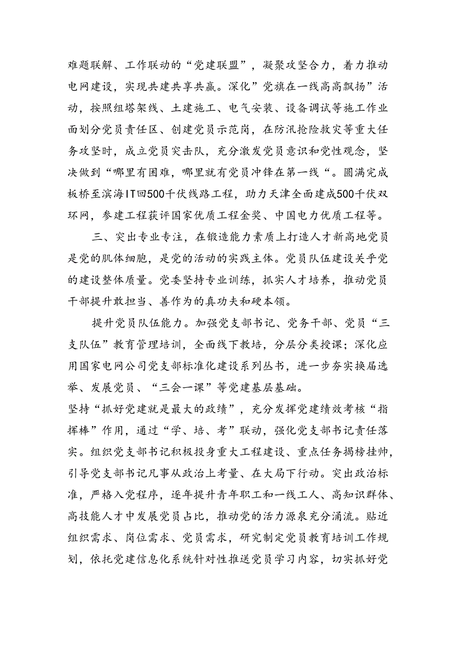 经验交流：旗帜领航强根铸魂奋力打造党建新高地（3528字）.docx_第3页