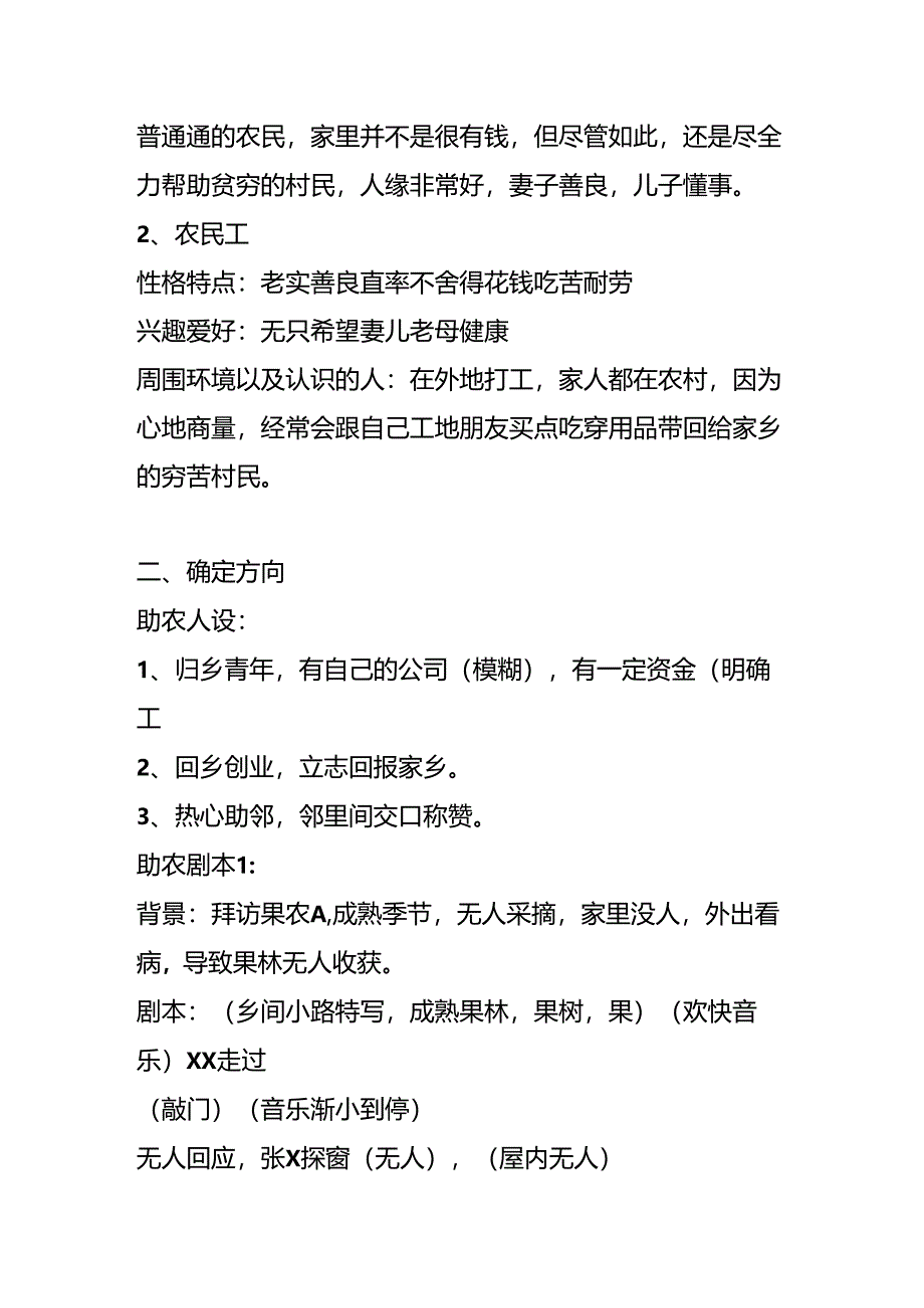 新媒体人设计划方案模板.docx_第2页