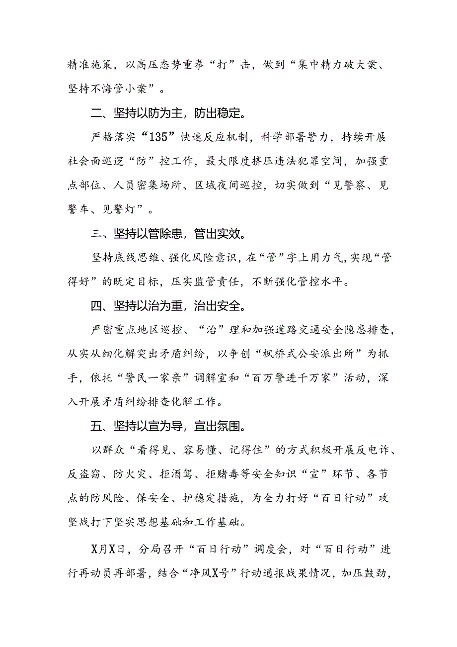 2024公安“夏季治安打击整治行动”情况报告15篇.docx_第3页