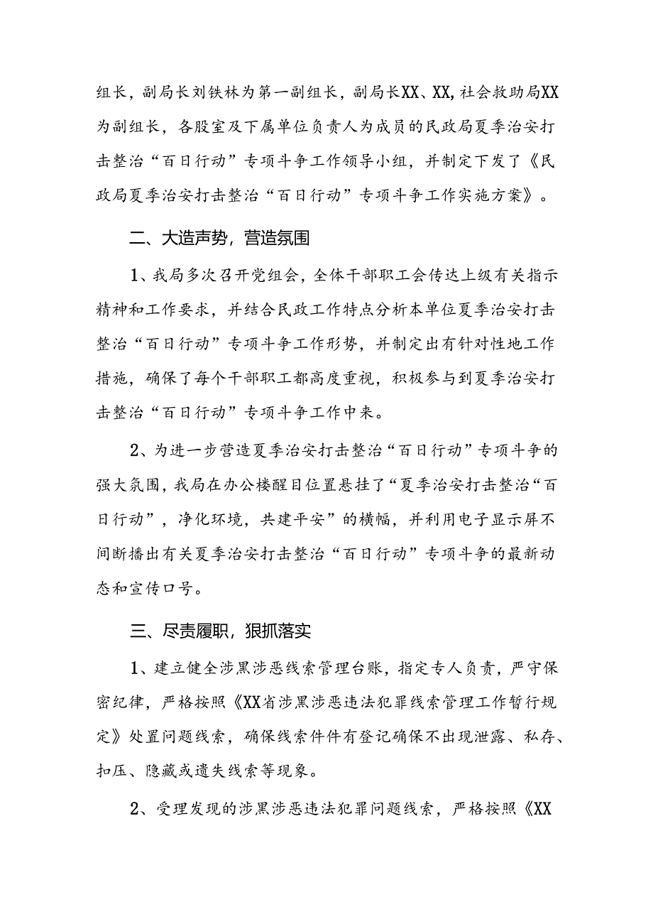 2024公安“夏季治安打击整治行动”情况报告13篇.docx_第3页