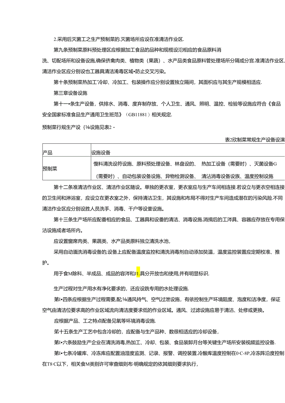 陕西省预制菜生产许可指导意见（征.docx_第2页