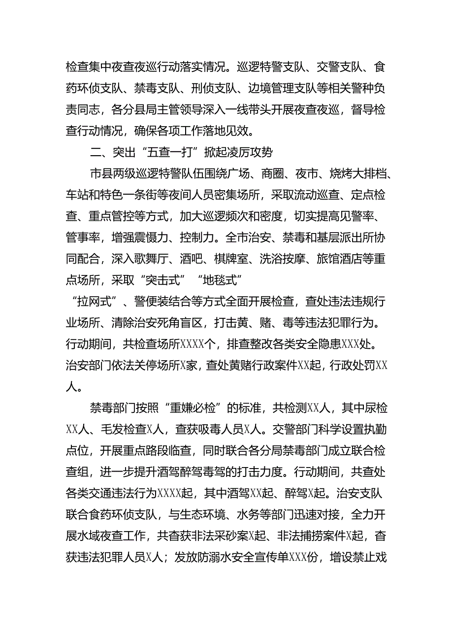 2024夏季治安打击整治“百日行动”情况总结汇报精选（共六篇）.docx_第2页