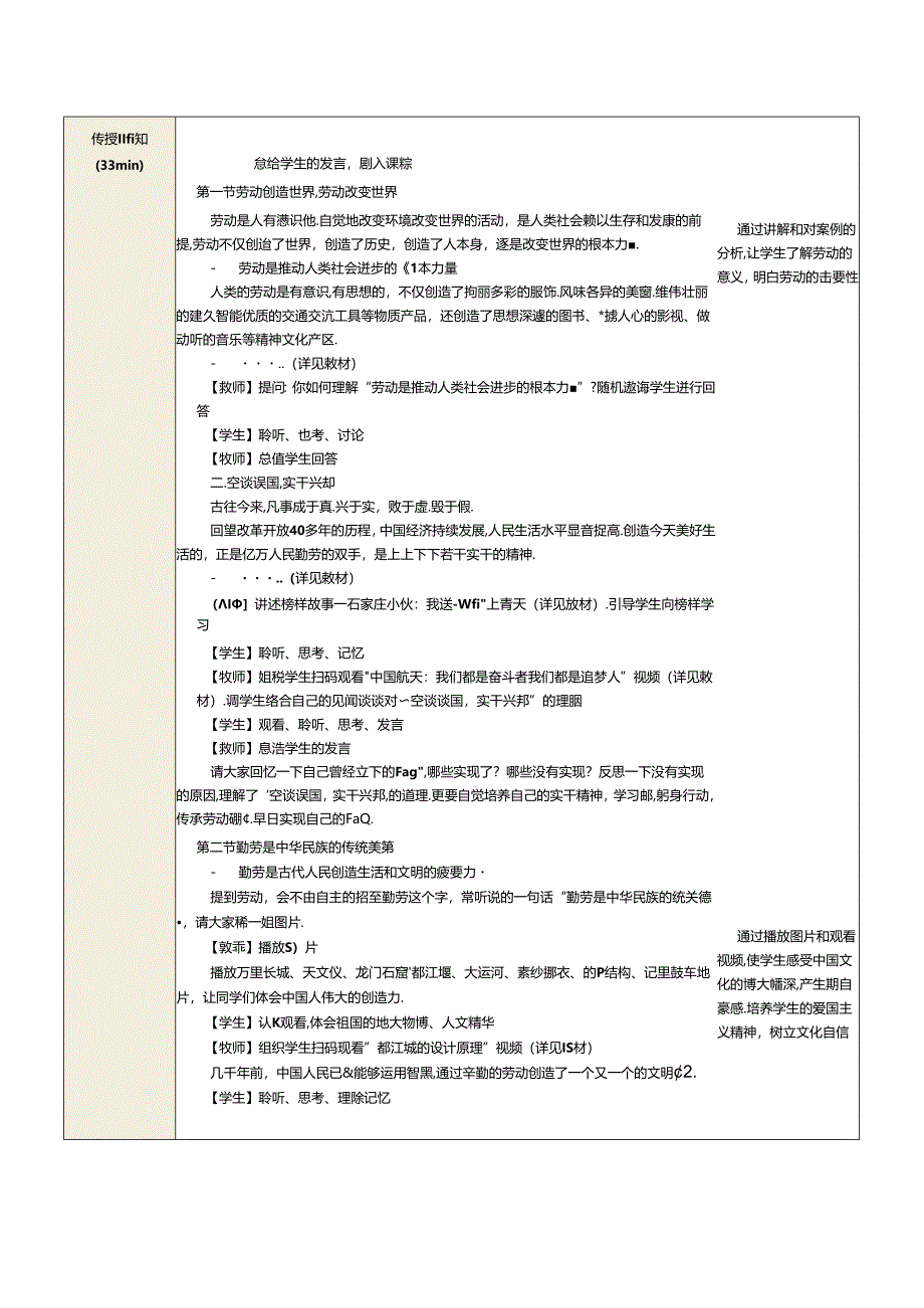 新时代劳动教育教程（中职版）教学教案.docx_第3页