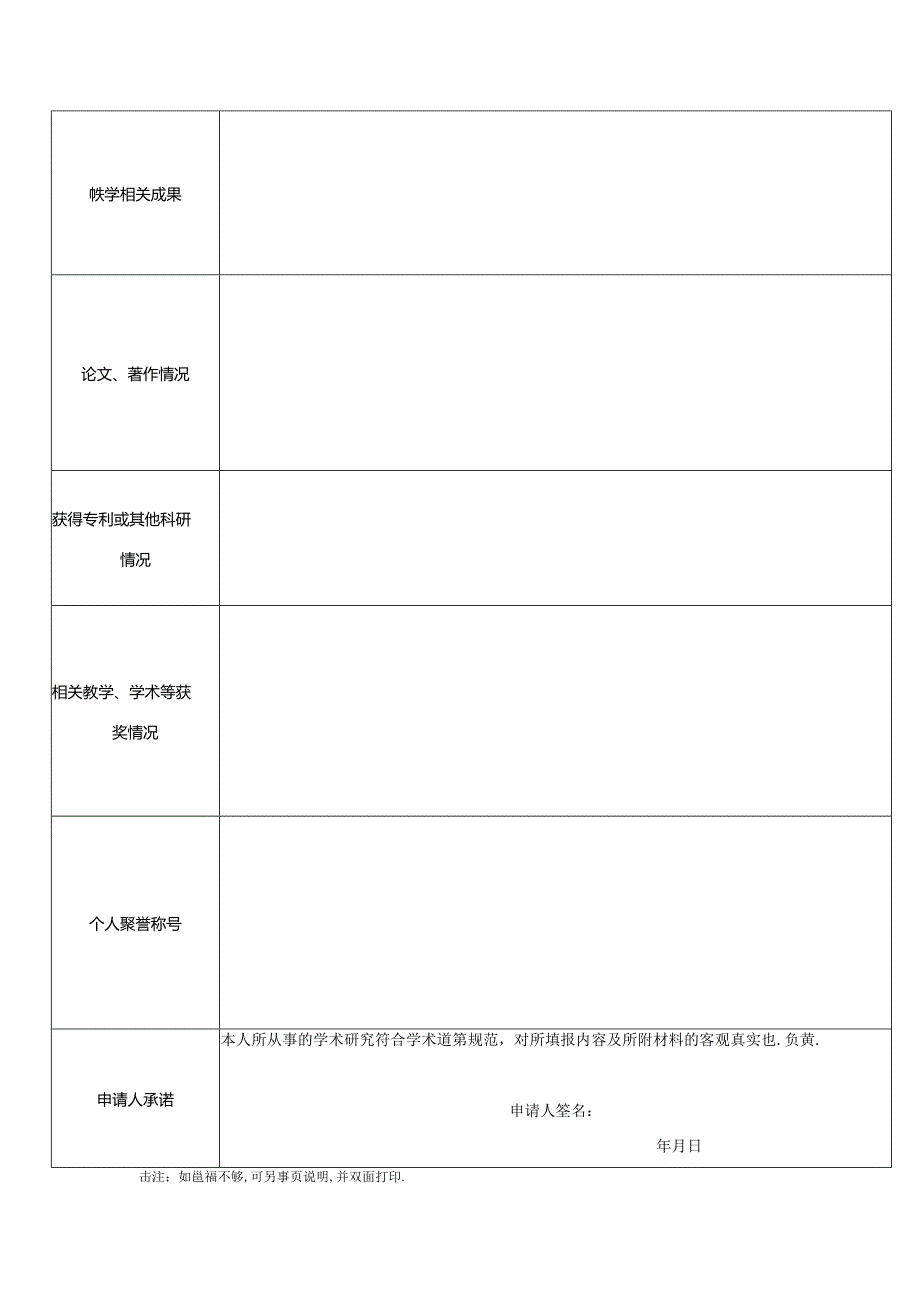 学院2024年公开考核招聘报名表.docx_第2页