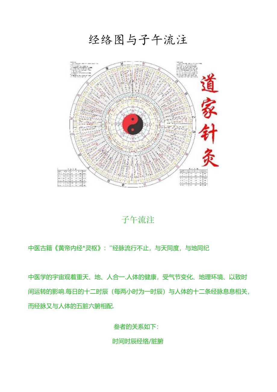 筋络图与子午流注图.docx_第1页