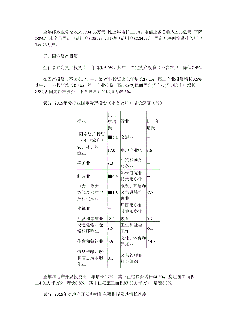 蓝田县2019年国民经济和社会发展统计公报.docx_第3页