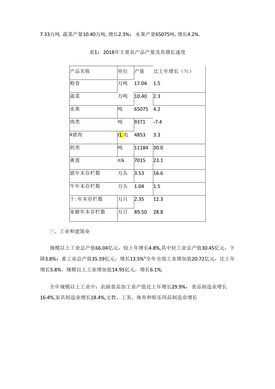 蓝田县2018年国民经济和社会发展统计公报.docx_第2页