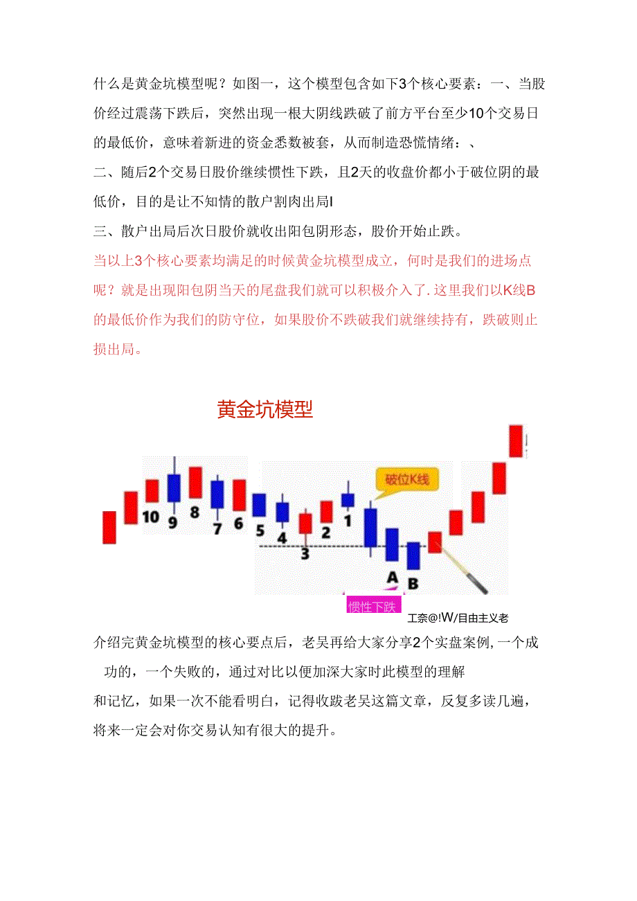 股价破位下跌到底是主力出货还是洗盘这个黄金坑模型告诉你答案.docx_第2页