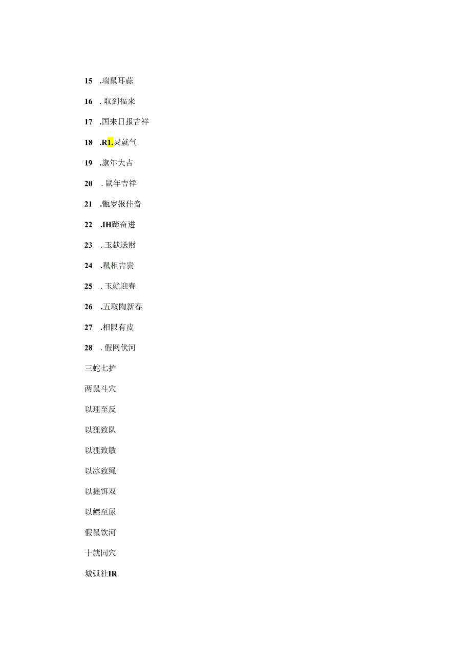 鼠的四字成语大全.docx_第3页