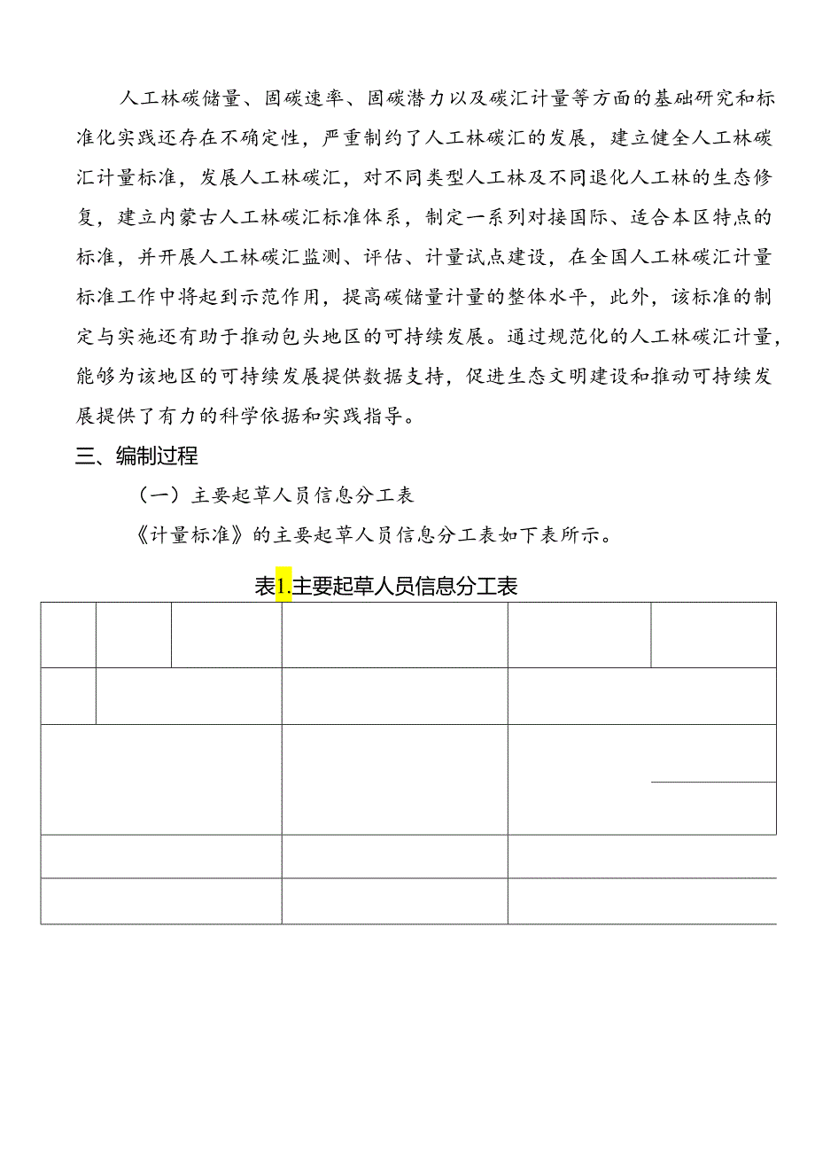 包头地区人工林碳汇计量标准编制说明.docx_第2页