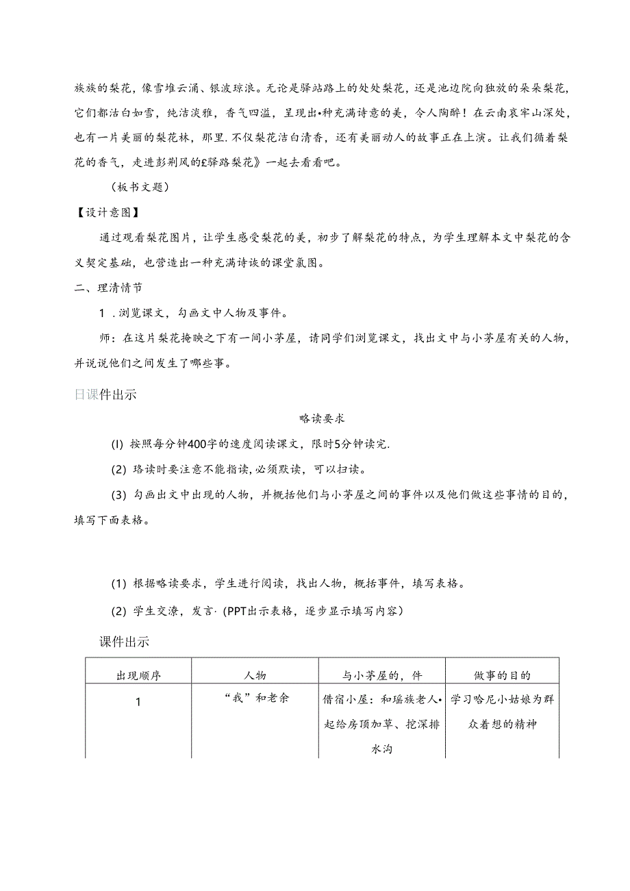 《驿路梨花》教案.docx_第2页