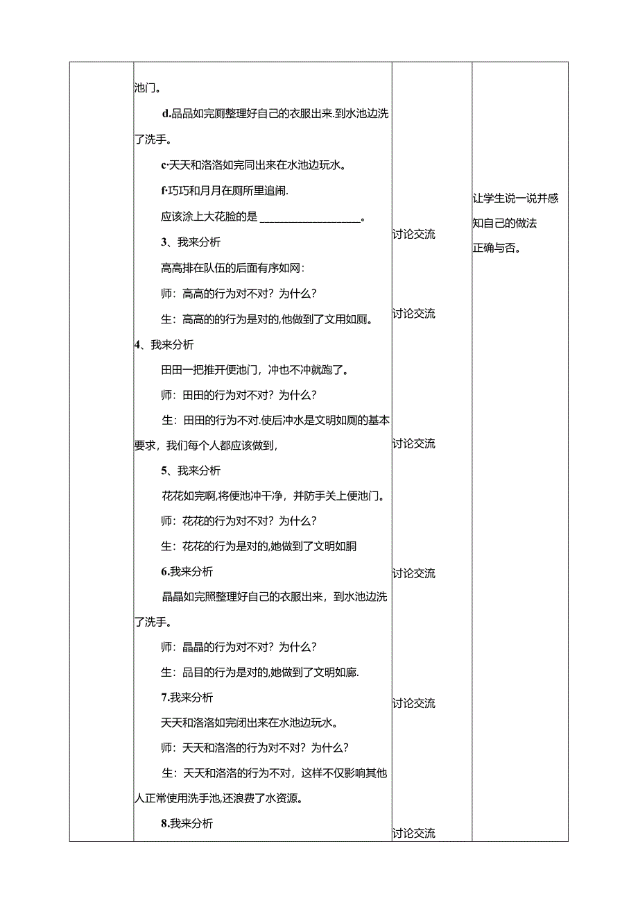 二年级文明礼仪教育第3单元第2课《如厕讲文明》 教案.docx_第2页