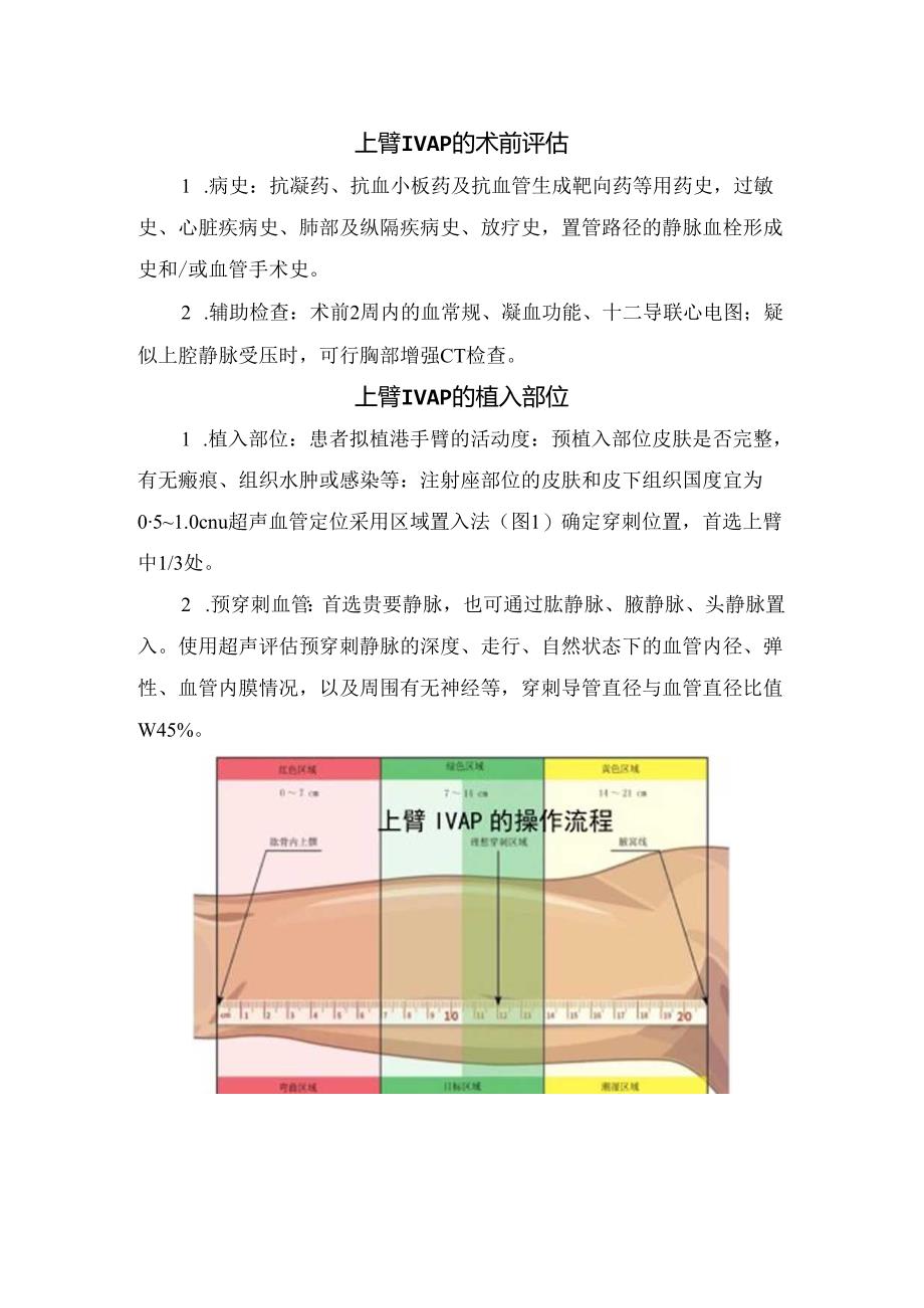 临床肿瘤患者上臂植入式静脉给药装置适应症、禁忌症、术前评估、植入部位、操作流程、使用维护、并发症、医务人员培训、患者教育等全程管理要点.docx_第2页