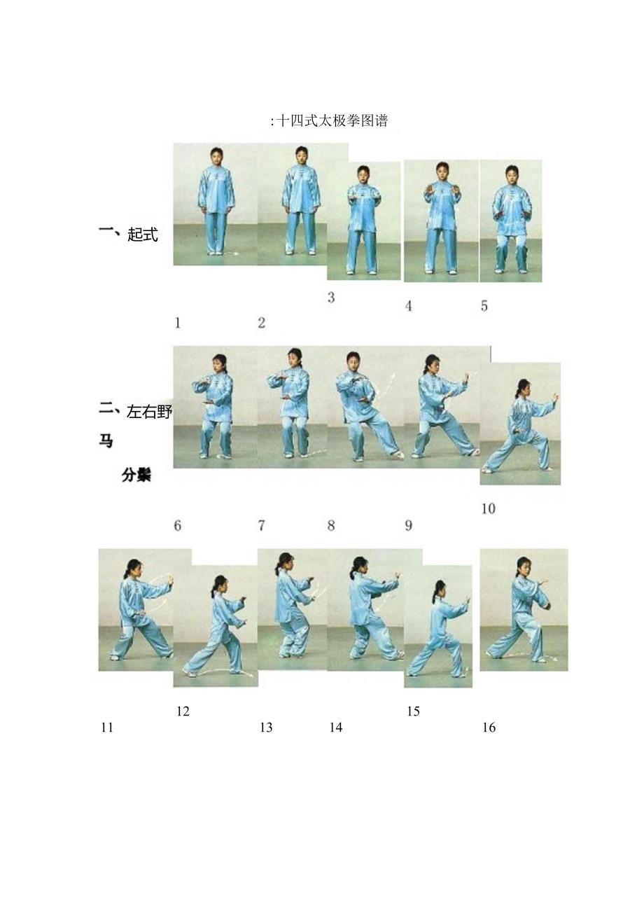 二十四式太极拳图谱.docx_第1页