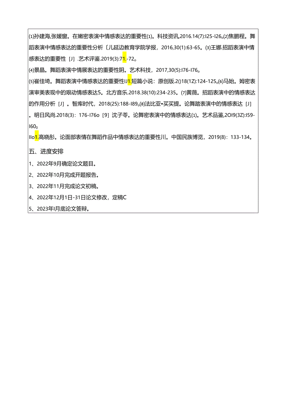 【《浅谈舞蹈表演排练中情感提升的途径开题报告》1400字】.docx_第2页