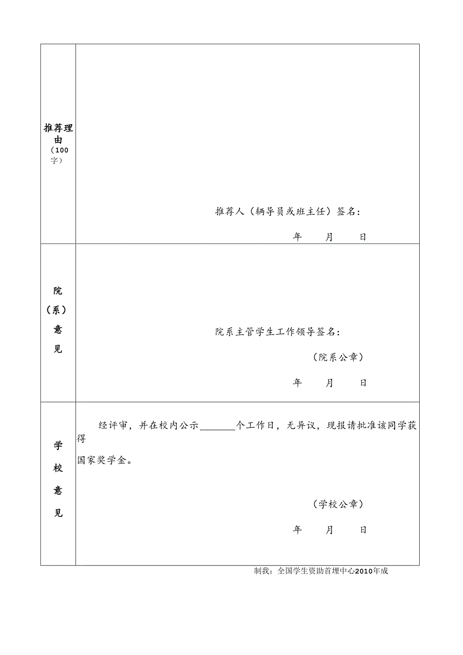 国家奖学金申请审批表.docx_第2页