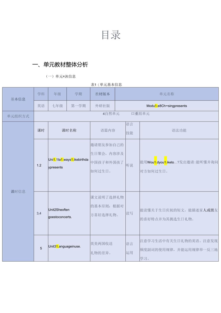 优秀作业设计Module 8 Choosing presents.docx_第2页