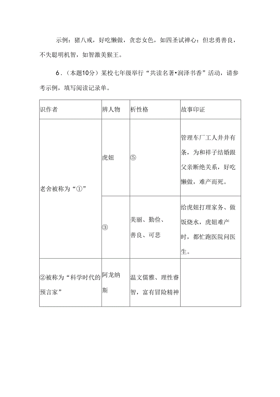 《海底两万里》和《骆驼祥子》练习.docx_第2页