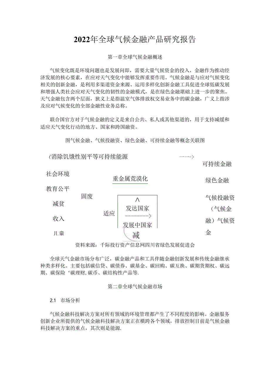 【研报】资产信息网：2022年全球气候金融产品研究报告.docx_第1页