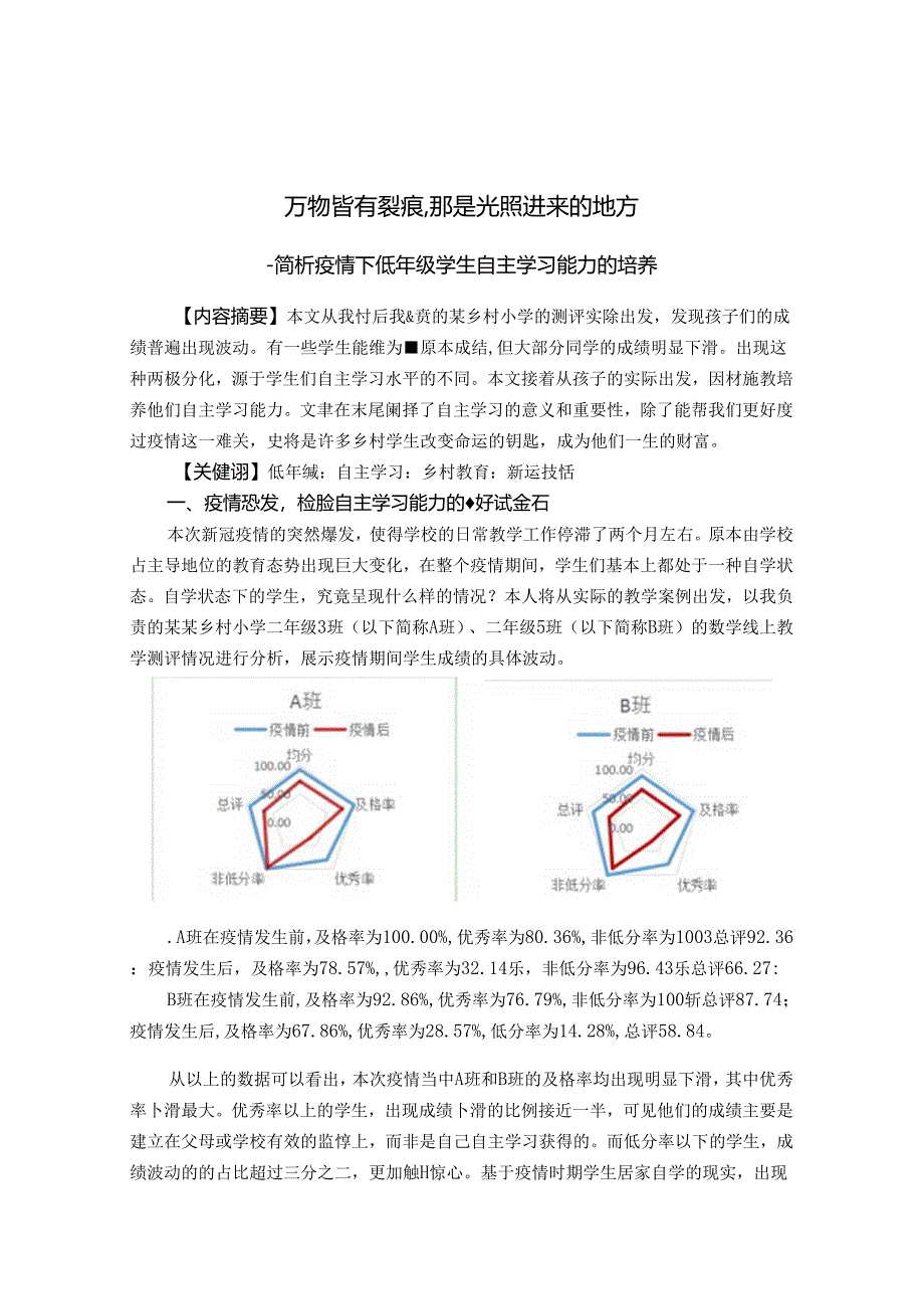 万物皆有裂痕,那是光照进来的地方 论文.docx_第1页