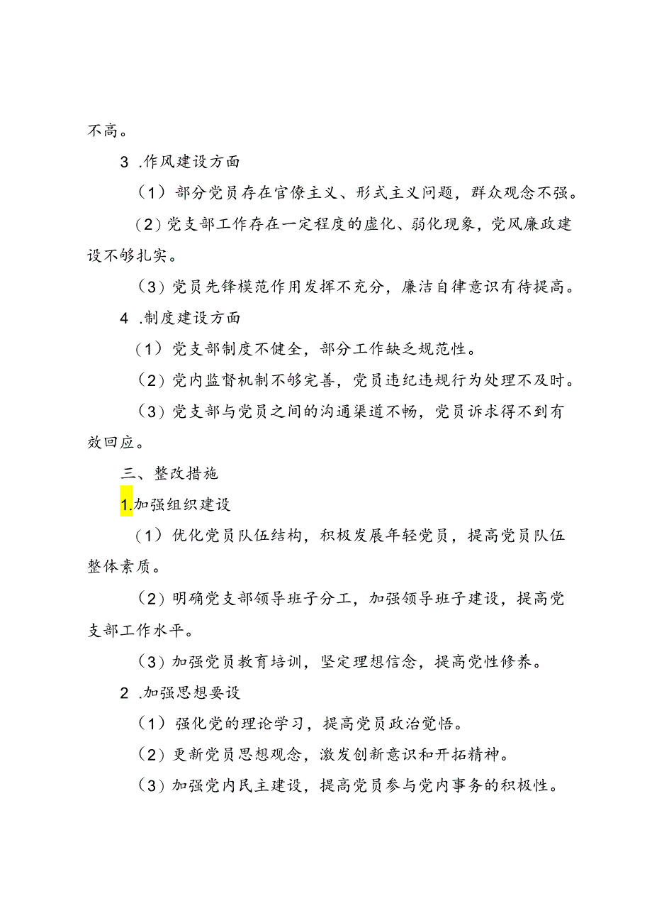 2024年7月党支部检视剖析材料及整改措施.docx_第2页