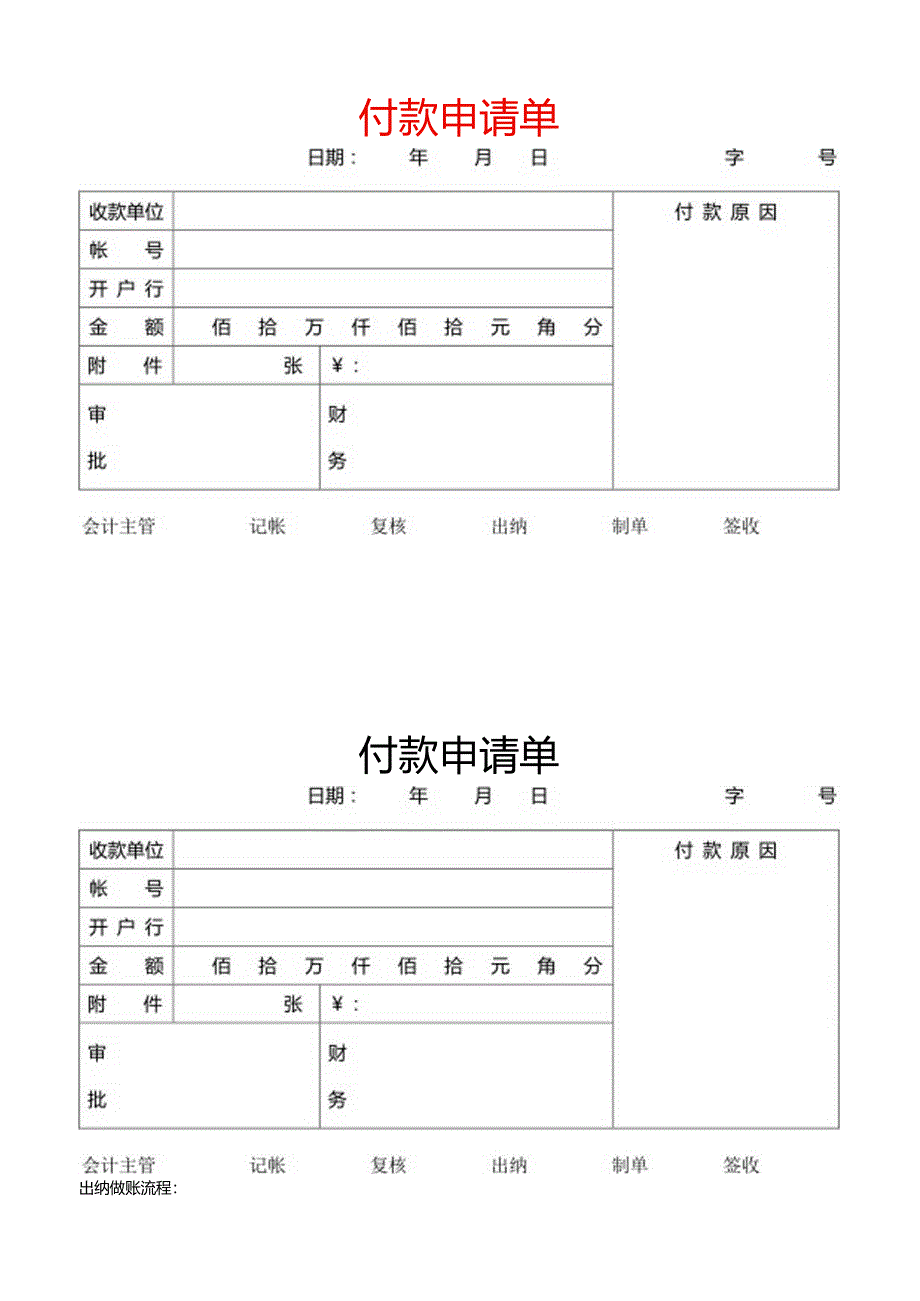 付款申请单模板.docx_第1页