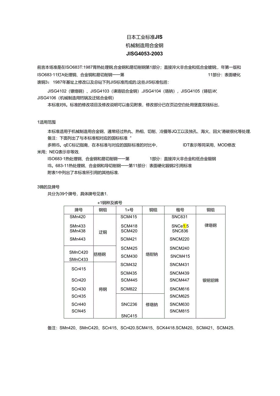 JISG4053(推荐文档)(详细解析).docx_第1页