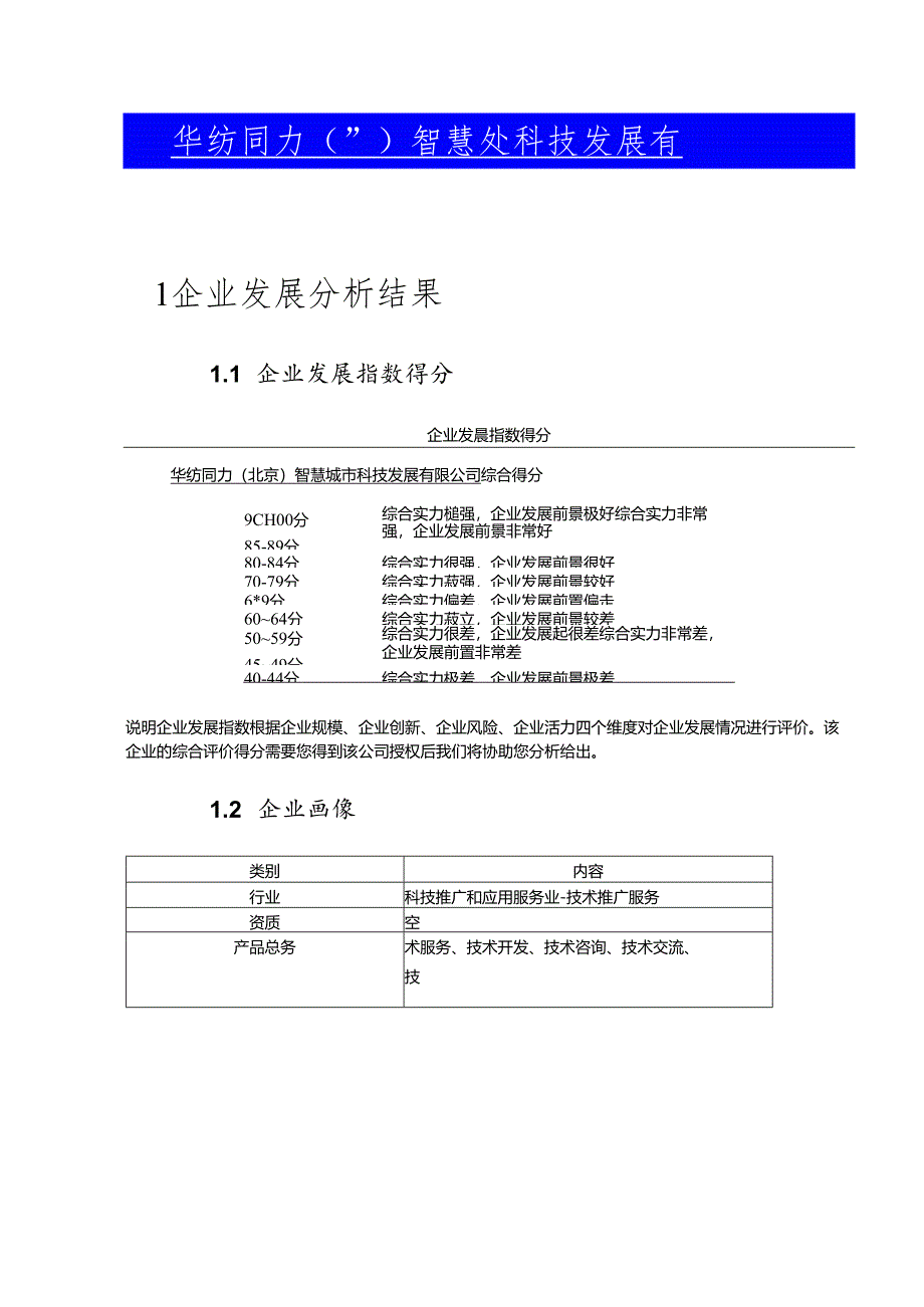 华纺同力（北京）智慧城市科技发展有限公司介绍企业发展分析报告.docx_第2页