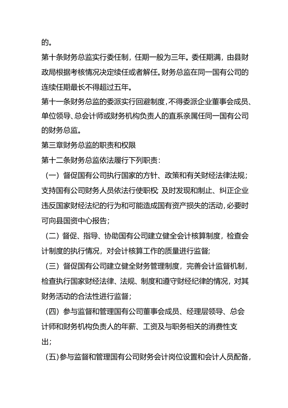 公司财务总监（委派）管理办法.docx_第3页