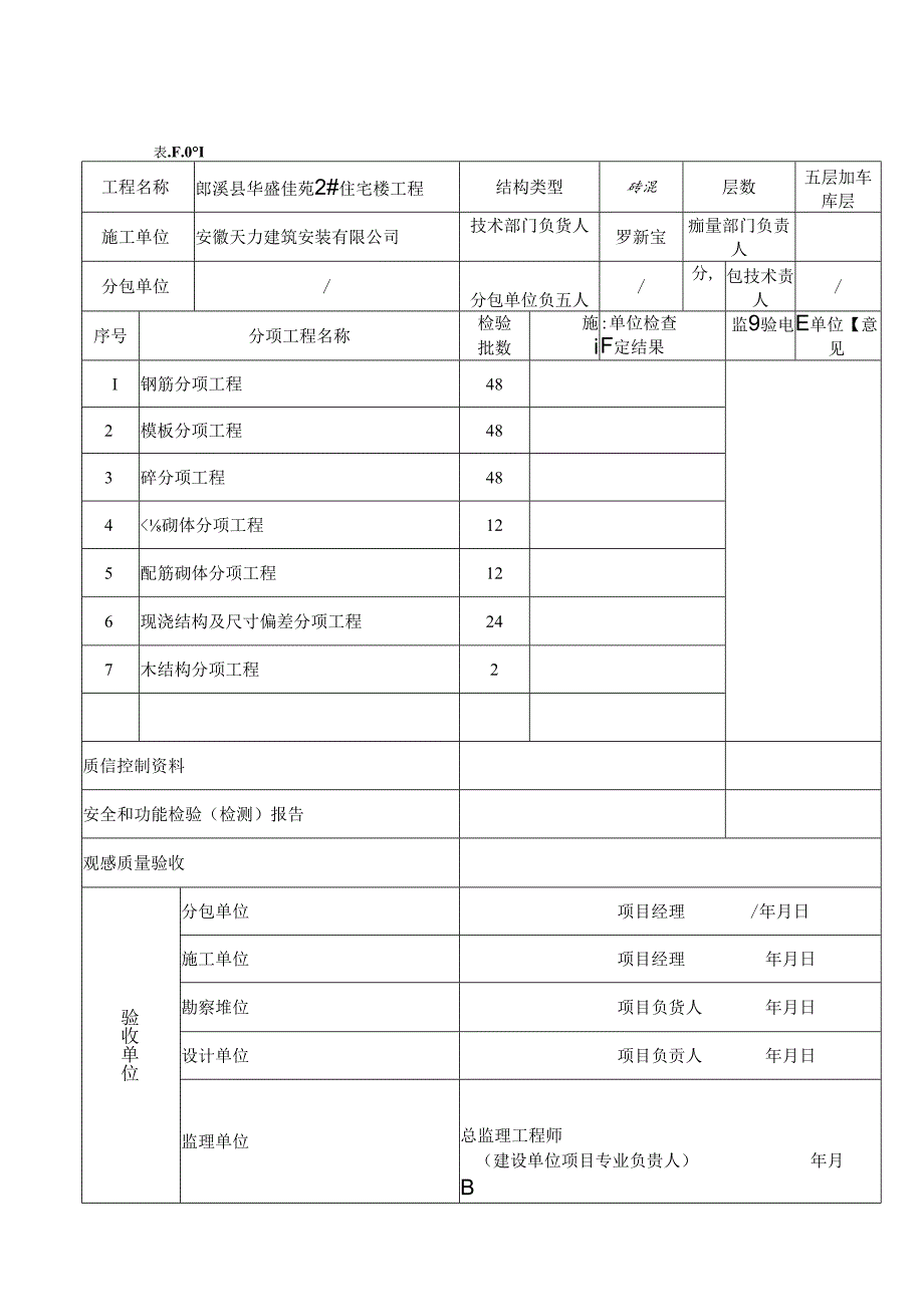 分项分部工程报验单及分部工程验收记录.docx_第3页