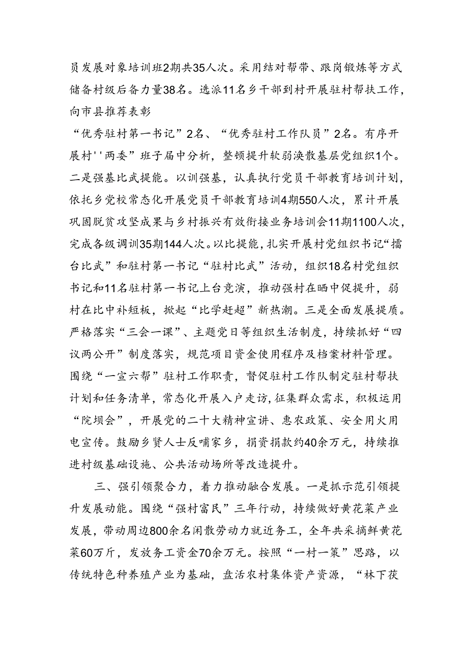 乡党委书记在县党建工作经验分享会上的交流发言.docx_第2页