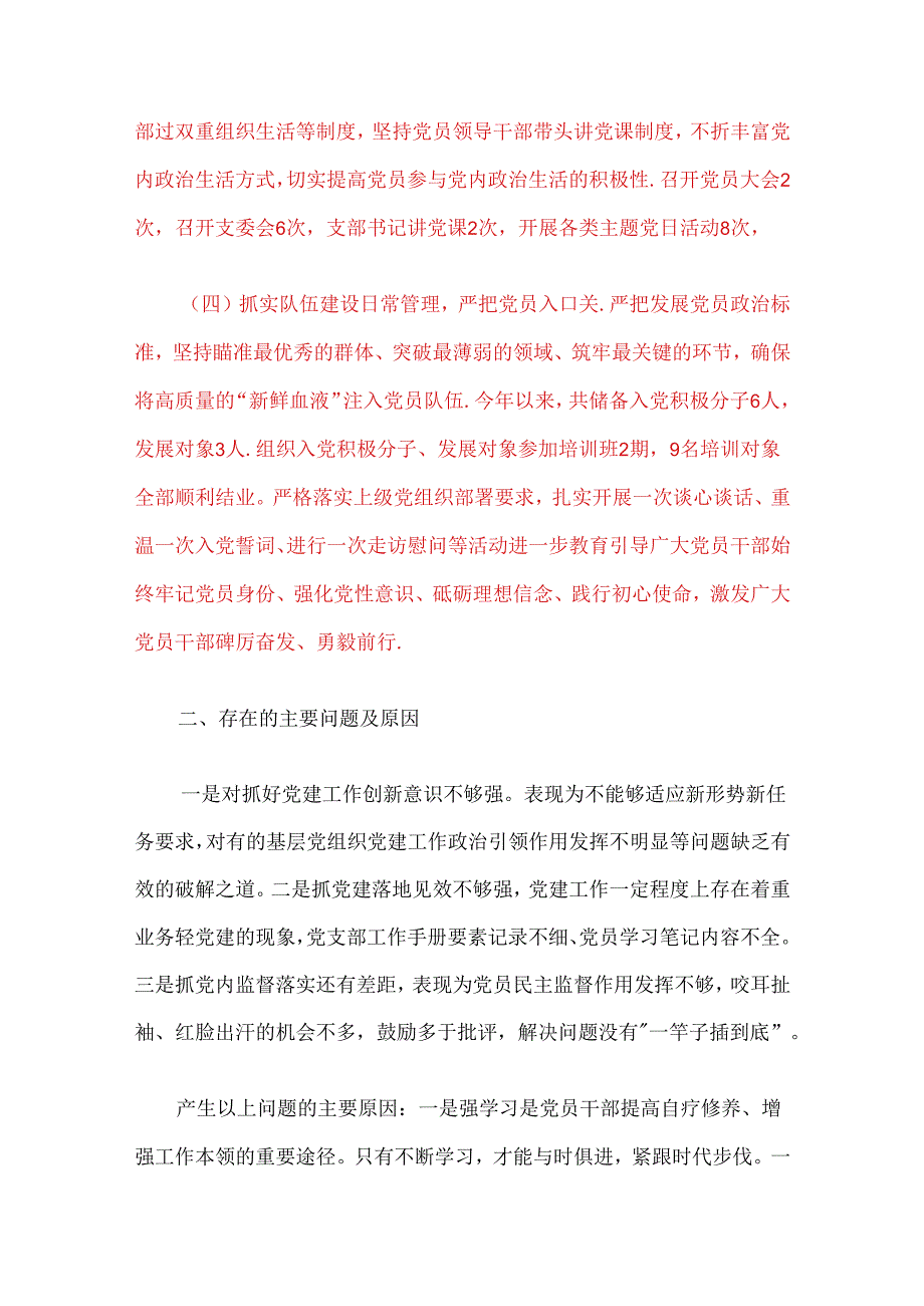 关于党支部上半年工作总结及下半年工作计划（精选）.docx_第3页