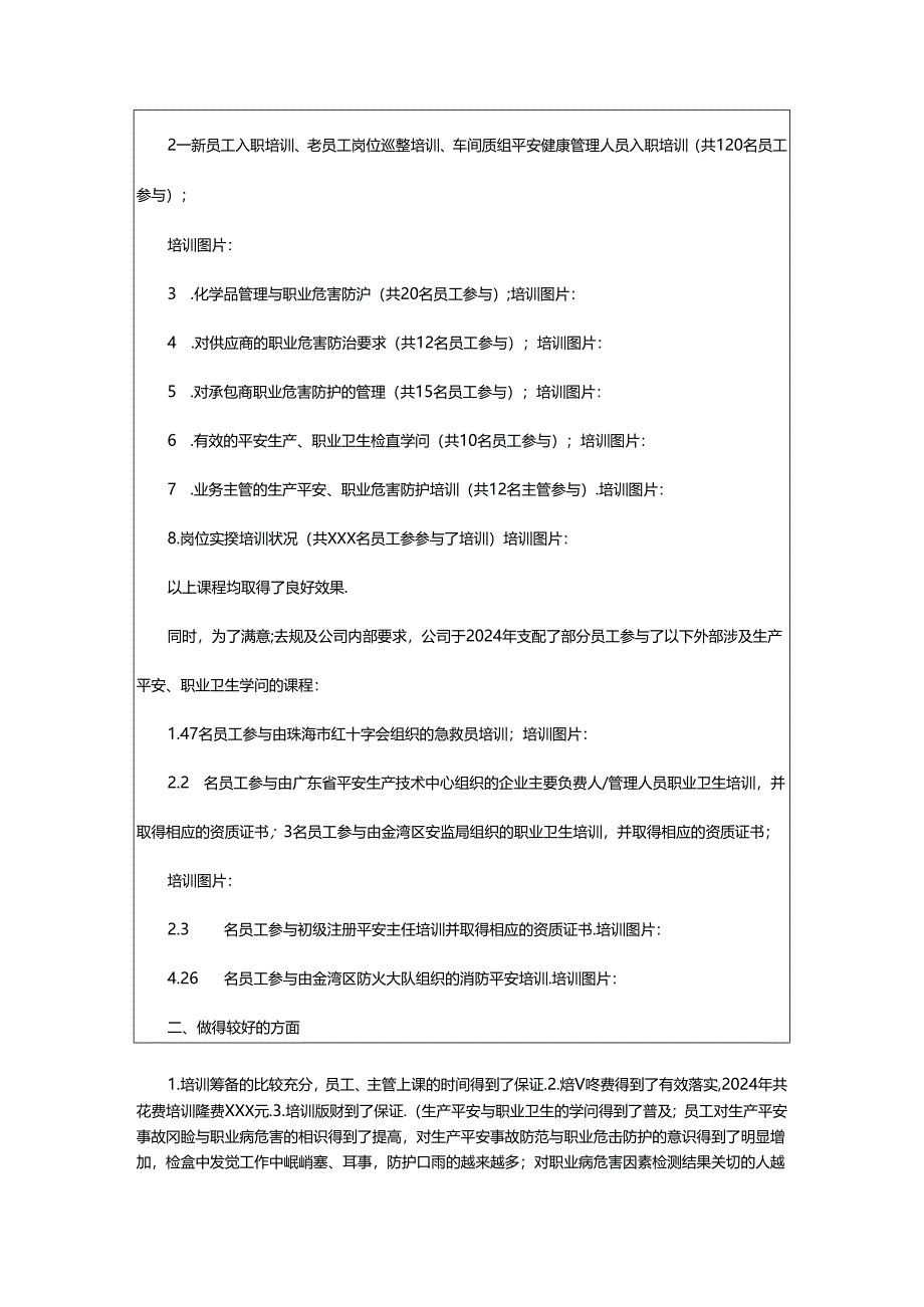 2024年安全生产职业卫生培训工作总结（共4篇）.docx_第3页