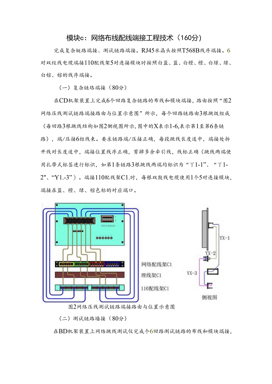 2022年甘肃省职业院校技能大赛中职组“网络布线”竞赛试卷（教师组）竞赛模块：C、D、E、F、G.docx_第3页