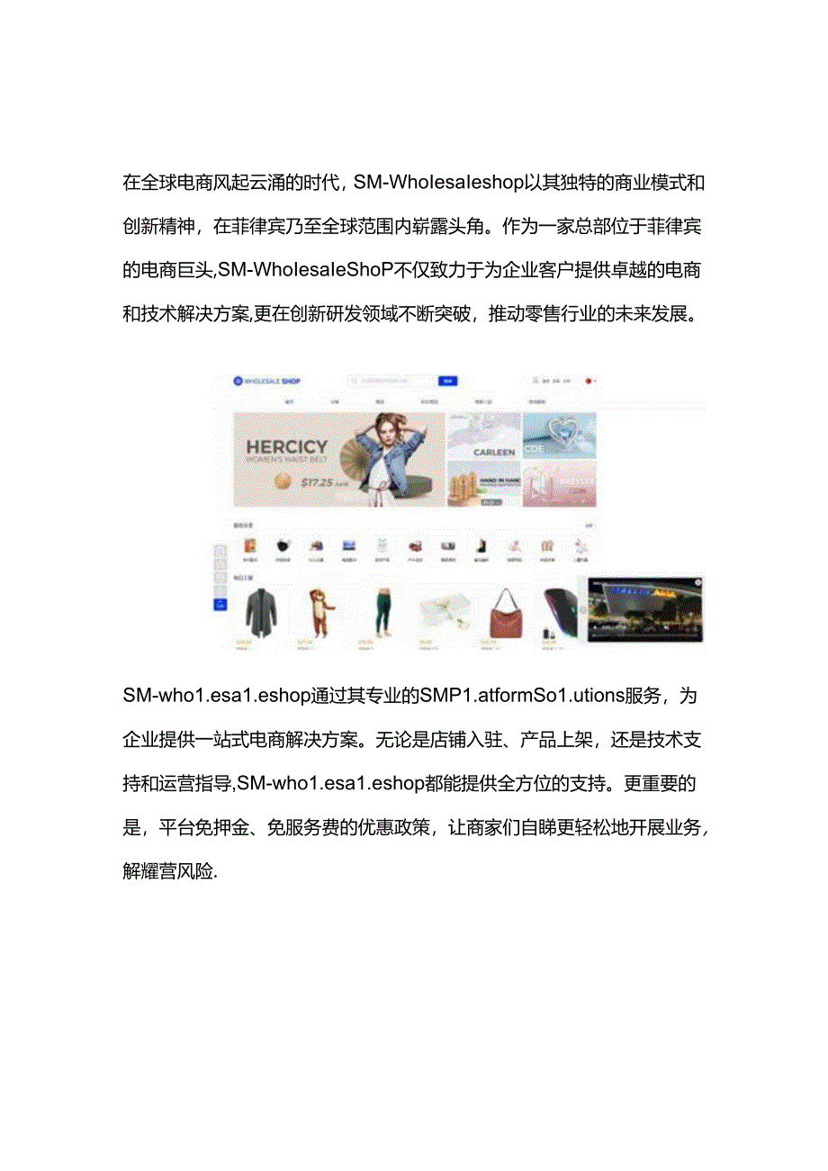 SM-wholesale shop多国语言跨境电商平台助力商家全球化.docx_第1页