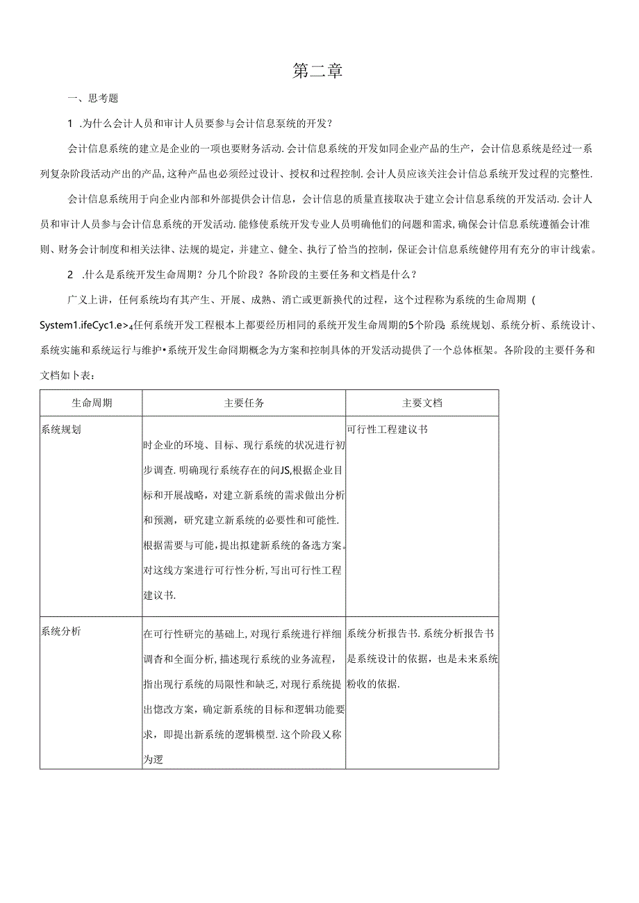 《会计信息系统》相关习题与答案.docx_第2页