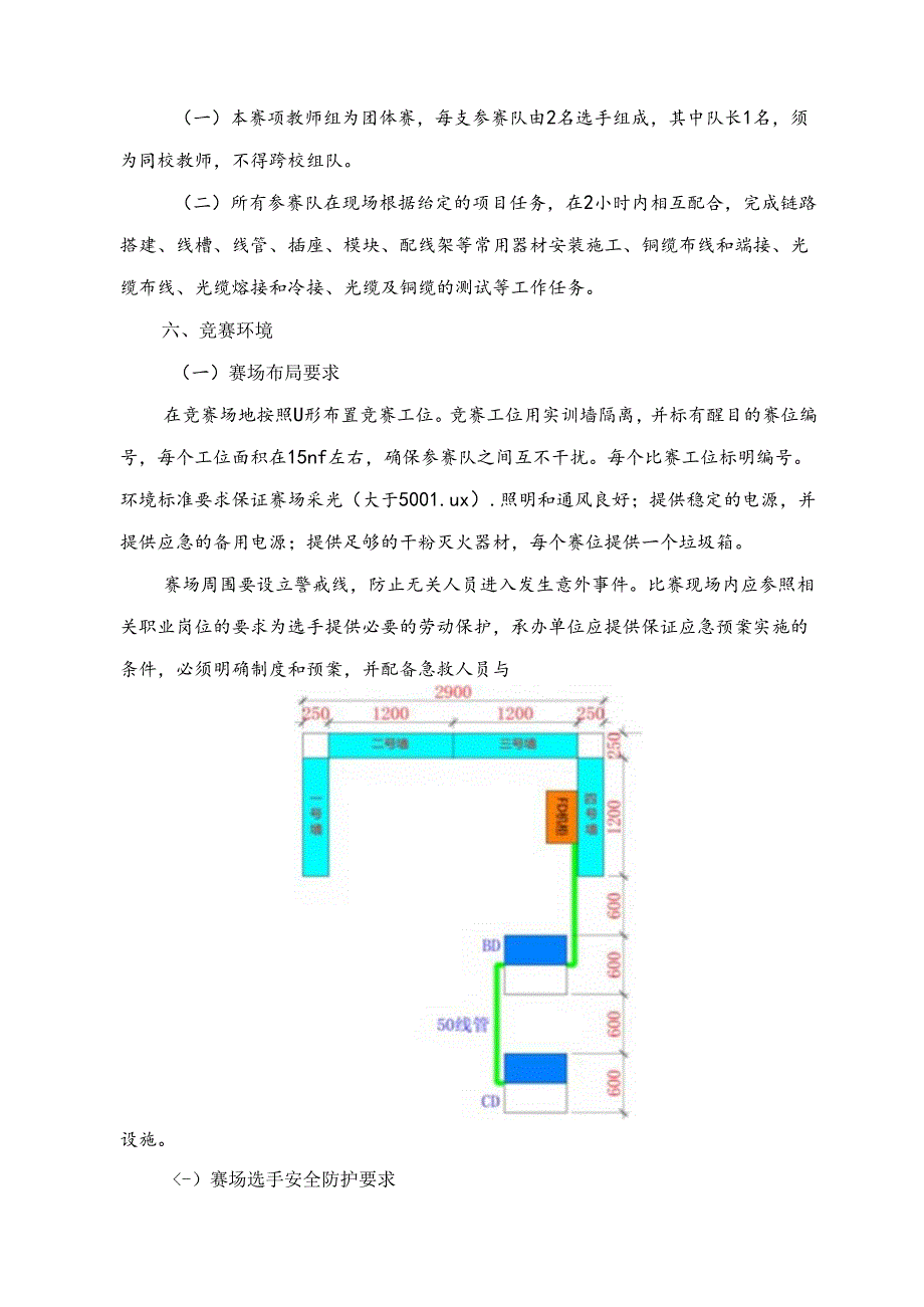 2022年甘肃省职业院校技能大赛中职教师组网络布线赛项规程.docx_第3页