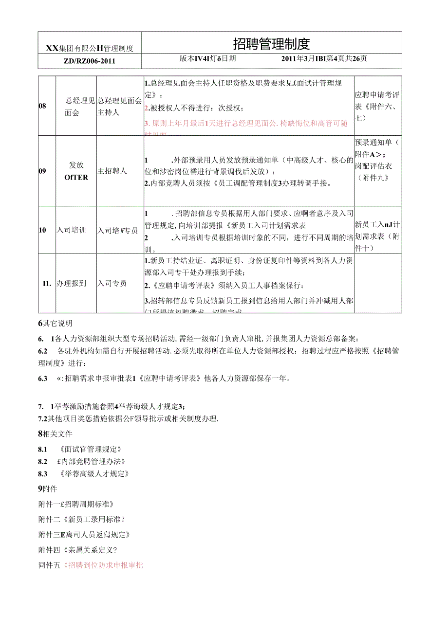 XX集团招聘管理制度.docx_第3页