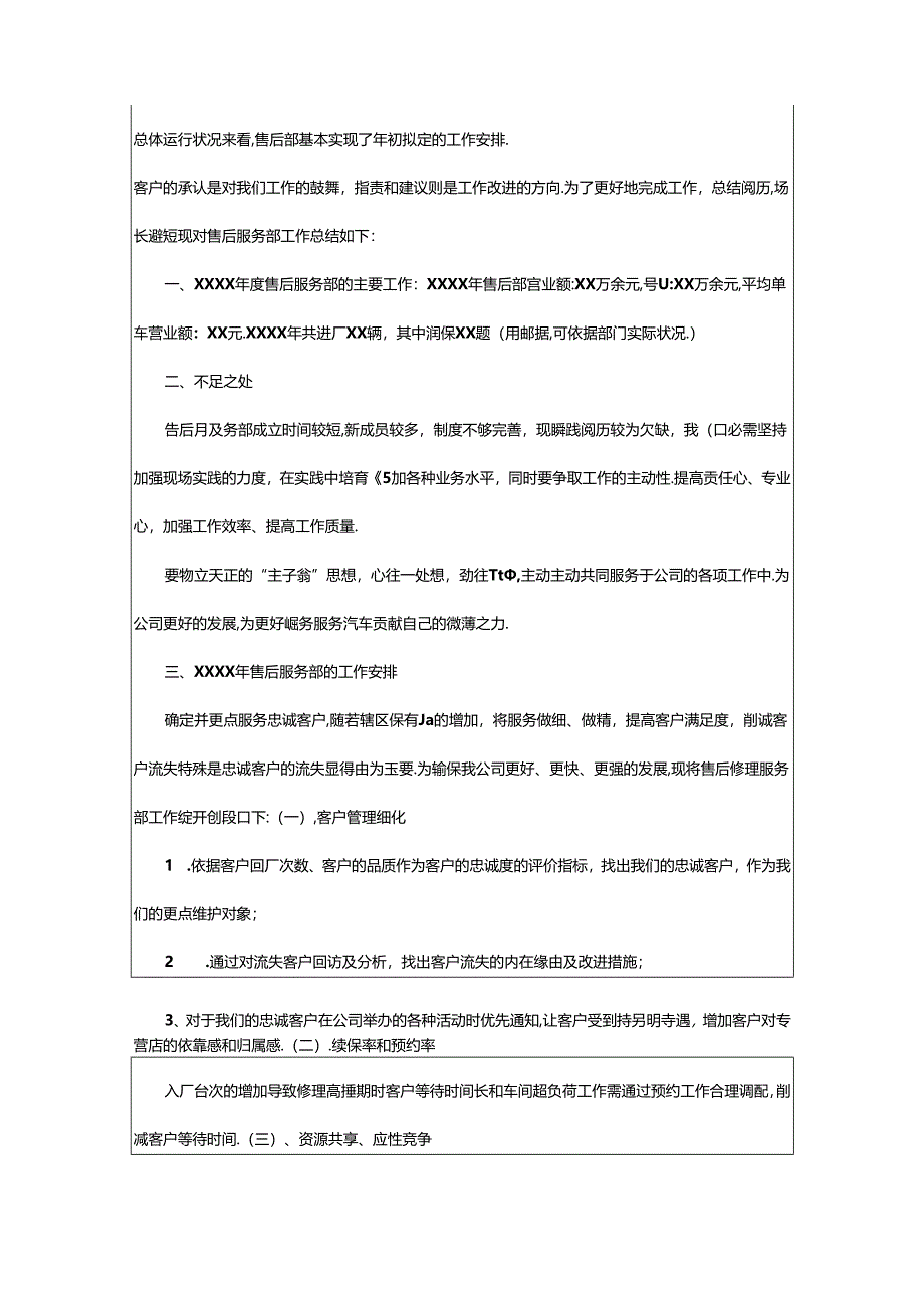 2024年4s店客服专员工作总结（共5篇）.docx_第2页