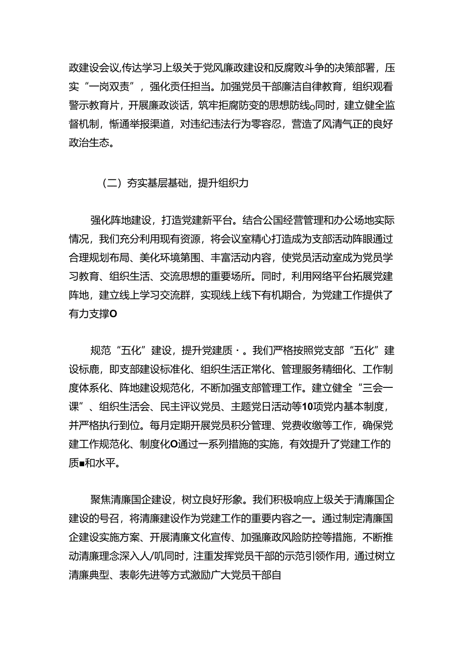 2024党支部党建工作总结（精选）.docx_第3页