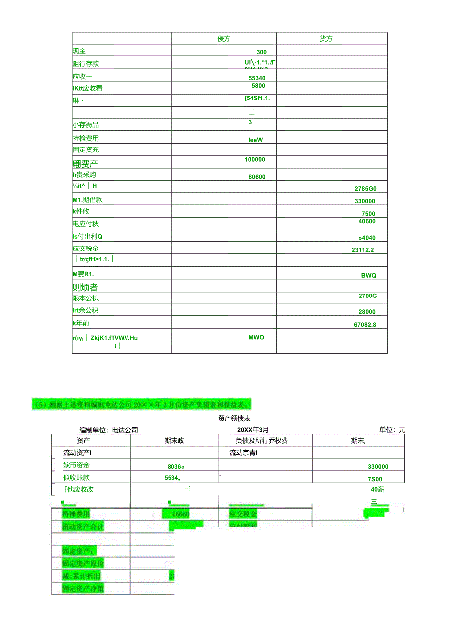 (电大XXXX年秋)基础会计形成性考核册答案.docx_第3页