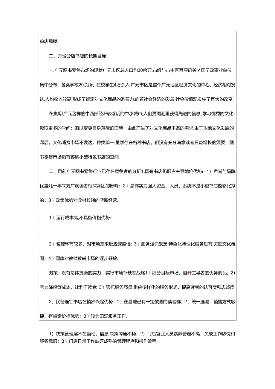 2024年书店创业策划书（共5篇）.docx_第2页